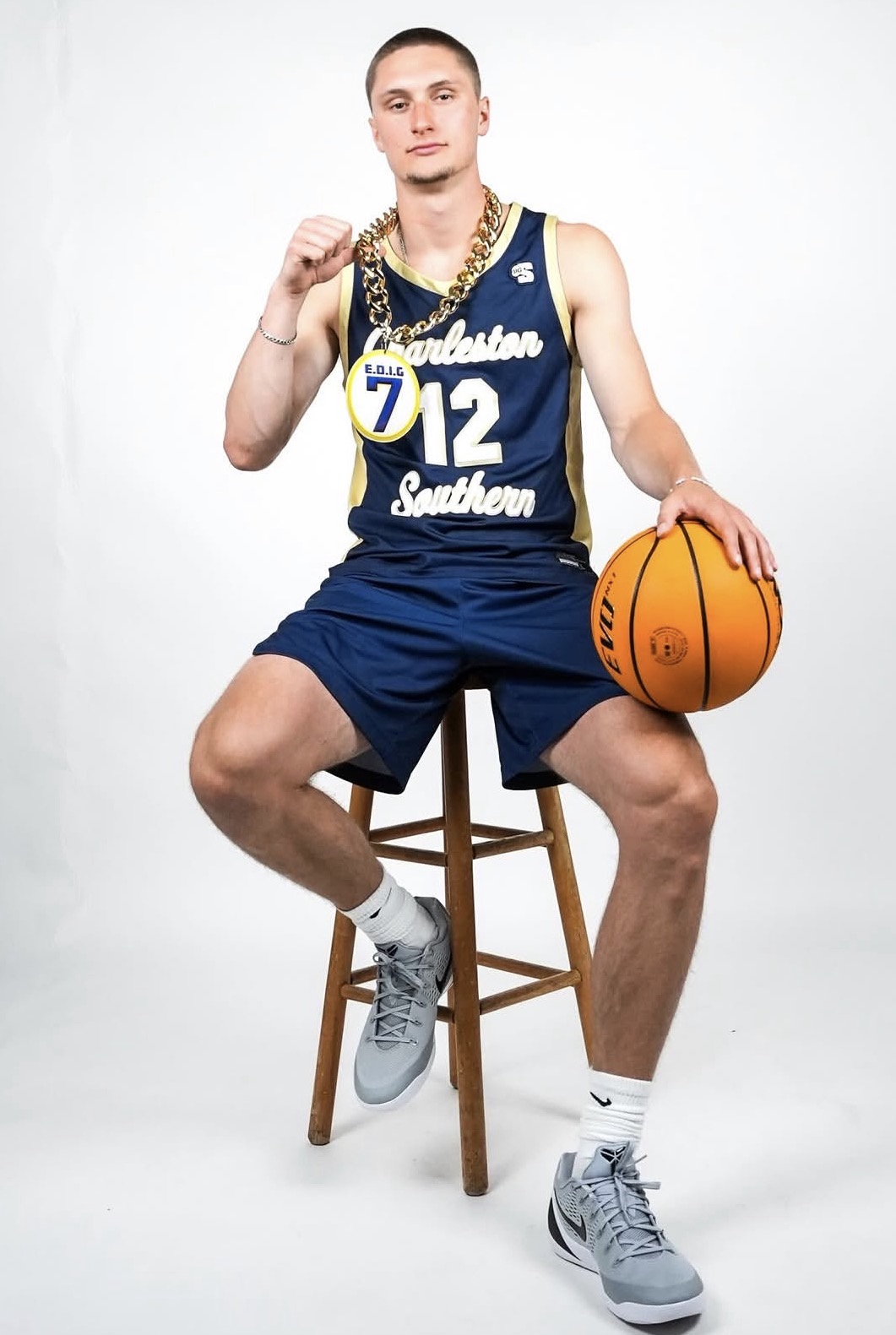 Jefferson McLamb in Charleston Southern uniform